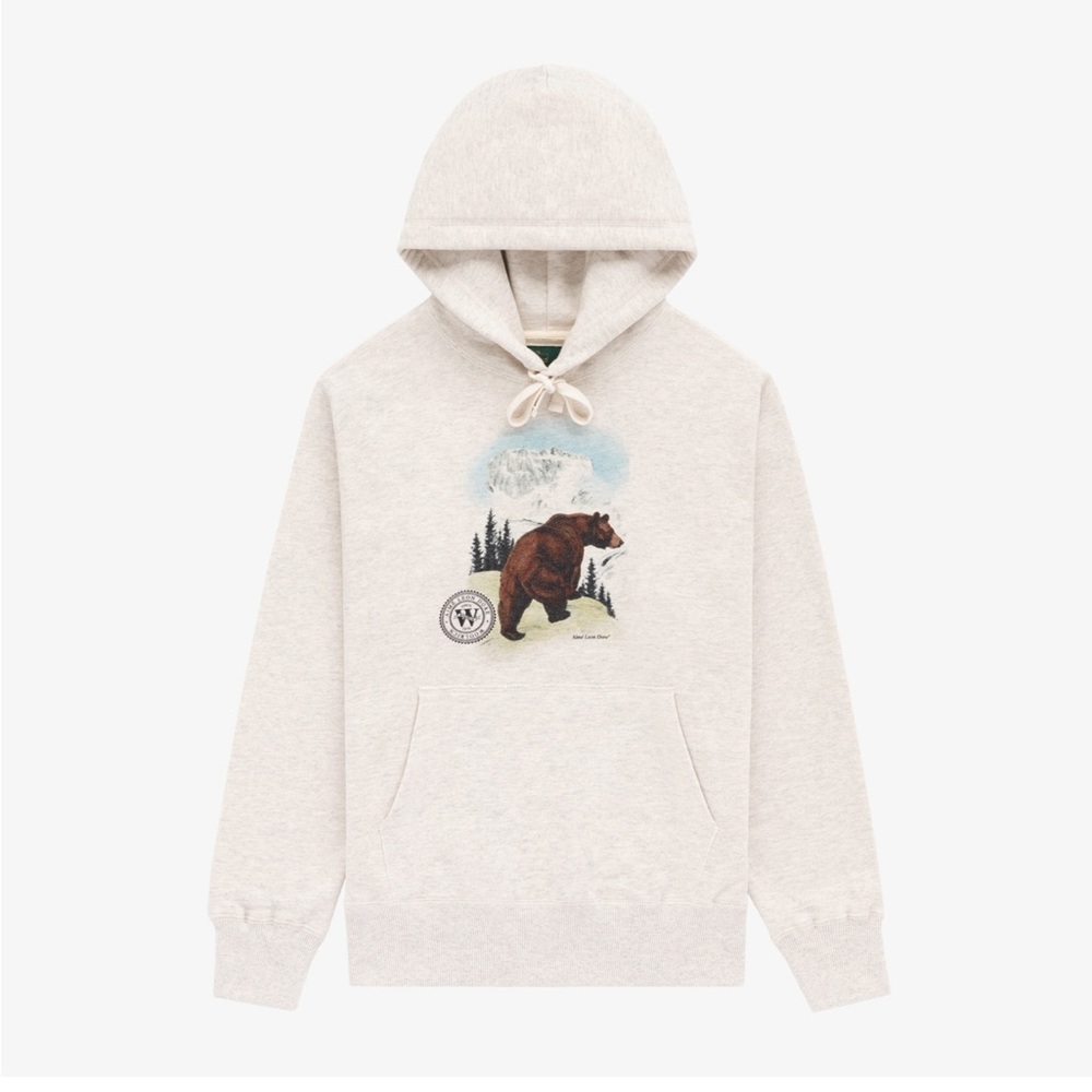 Aime Leon Dore x Woolrich Bear Hoodie